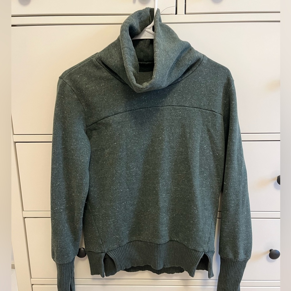 Alo high neck fleece lined sweater